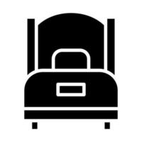 Single Bed vector icon