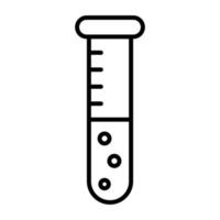 Test Tube vector icon