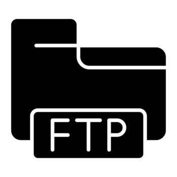 Ftp Protocol vector icon