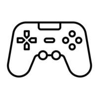 Gamepad vector icon