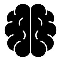 Human Brain vector icon