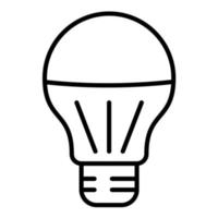 Led Bulb vector icon