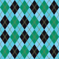 Argyle Pattern vector geometric
