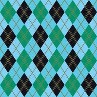 Argyle Pattern vector geometric