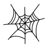 Trendy Araneae Web vector
