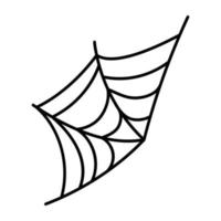 Trendy Spider Net vector