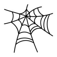 Trendy Cobweb Structure vector