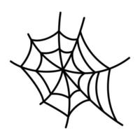 Trendy Cobweb Structure vector