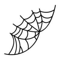 Trendy Spider Spinnerets vector