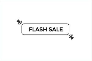 flash sale vectors.sign label bubble speech flash sale vector