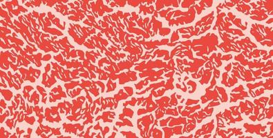 Vector meat background or pattern collection. Beef, pork and lamb meat textures Vector illustration