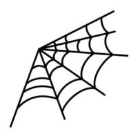 Trendy Spider Net vector