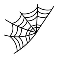 Trendy Cobweb Structure vector