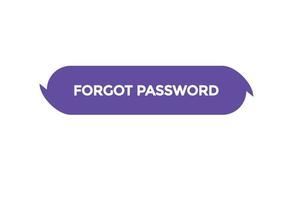 forget password vectors.sign label bubble speech forget password vector