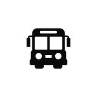 Bus icon isolated on white background vector