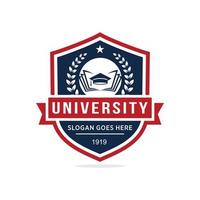 University logo design vector