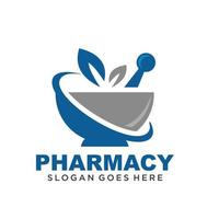 Medical healthcare pharmacy logo vector