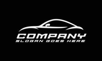 coche automotor logo diseño vector