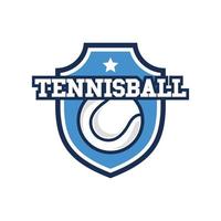 Tennis logo design vector