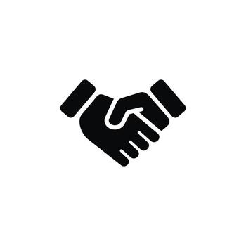 Hand Shake様 Handshake line icon isolated on white background 21733977