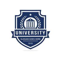 University logo design vector