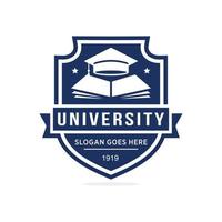 University logo design vector