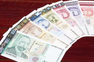 Bulgarian lev a business background photo