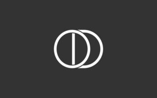 OD DO Letter logo design inspiration. Vector alphabet template design for brand.