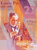 Louis Pasteur a portrait from money photo