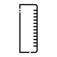 Ruler line icon. vector