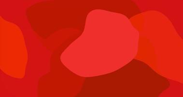 Red Shape Geometric Abstract Background. Orange Graphic Backdrop video