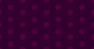 púrpura borroso antecedentes con puntos animación video