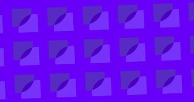 púrpura antecedentes con triángulo partícula animación. gráfico fondo video