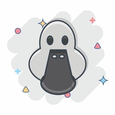 Icon Duck. related to Animal Head symbol. simple design editable. simple illustration
