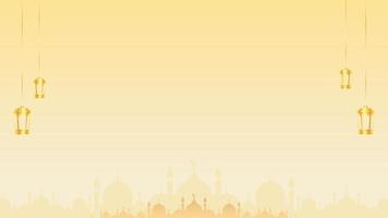 Islamic Background for Ramadan, Eid Ul FItr, Eid Al Adha, Mawlid Nabi and Islamic New Year vector