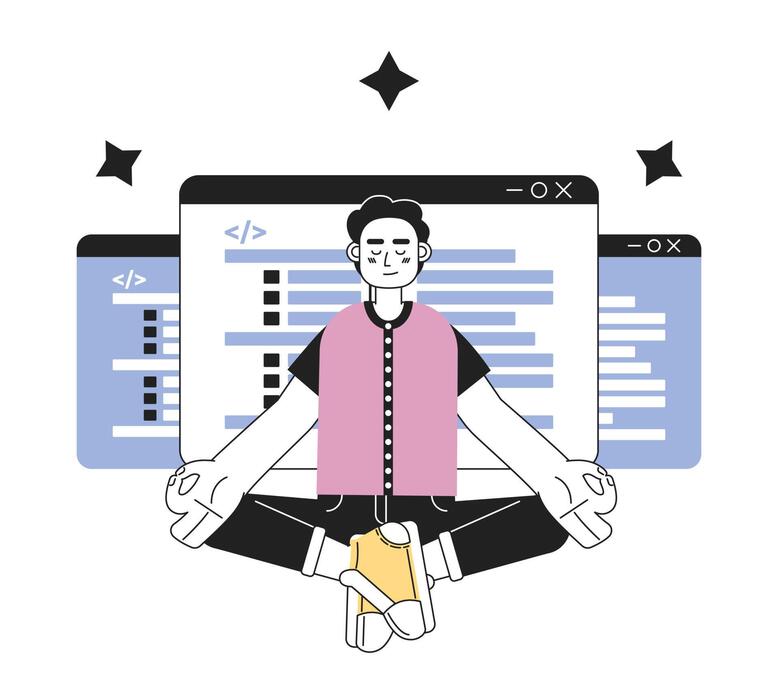 Programmer Avatar Vector Art, Icons, and Graphics for Free Download