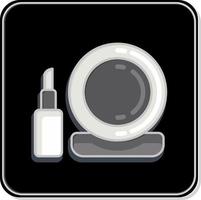 Icon Makeup. related to Barbershop symbol. Beauty Saloon. simple illustration vector