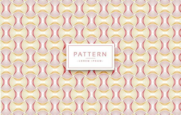 Linear flat abstract lines pattern