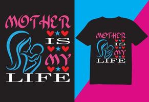 Mother , Day, T-shirt, Design, for  Print Ready vector