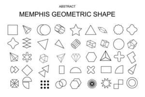 Abstract shape vector design element