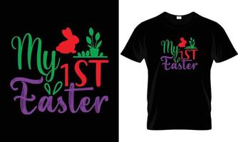 Easter T - Shirt Design. vector