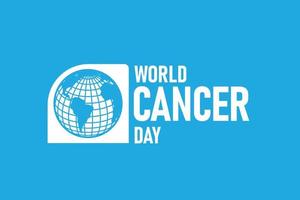 dia mundial del cancer vector