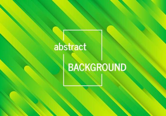 Trendy geometric green background with abstract lines. Futuristic dynamic pattern design. Vector illustration