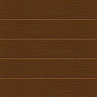 Wood texture background. Five wooden boards in flat design. Vector illustration