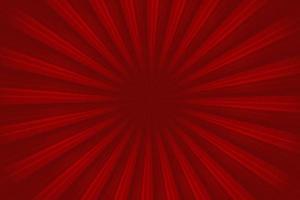 Sunburst red vintage pattern rays background. Vector illustration