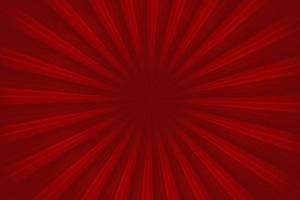 Sunburst red vintage pattern rays background. Vector illustration