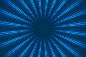 Blue light line abstract background design with burst, vector illustration