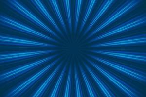 Blue light line abstract background design with burst, vector illustration