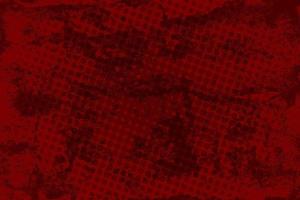 Red abstract grunge background with dotted, vector illustration