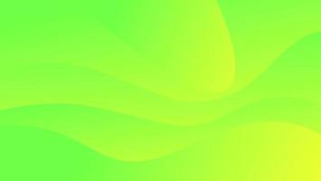 Liquid wave abstract green background with a modern and trendy theme vector